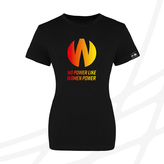 Women's t-shirt MS Women power black CF